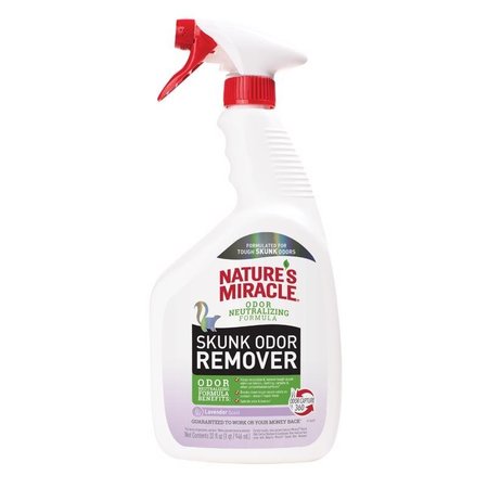 NATURES MIRACLE Lavender Scent Skunk Odor Remover 32 oz Liquid P-98421